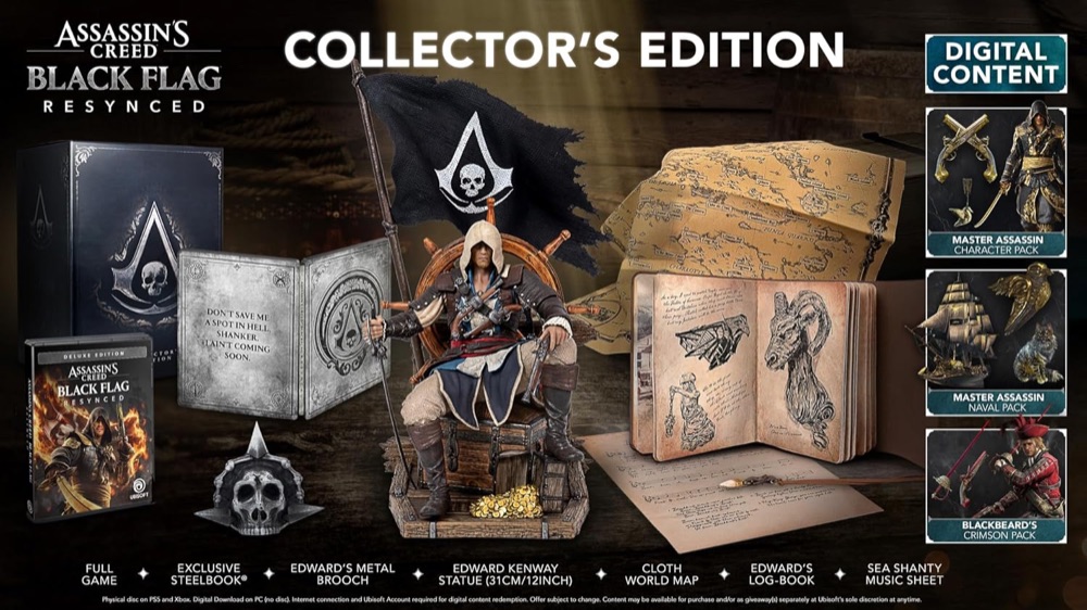 Assassin's Creed Black Flag: Resynced, Collector's Edition · PS5 · Asia